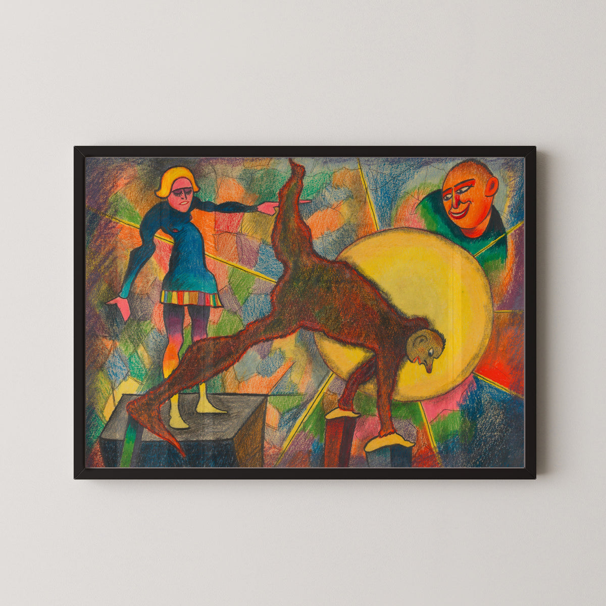 Karl Wiener — Groteske (Grotesque) | Surreal Art Print