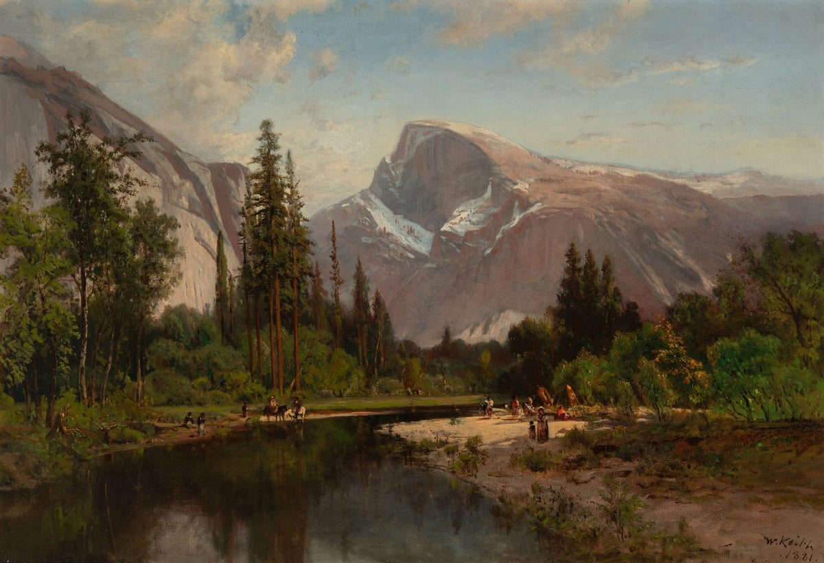 William Keith — Half Dome, Yosemite | Landscape Fine Art Print