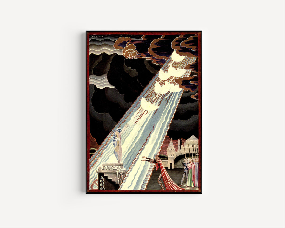 Kay Nielsen — Hansel and Gretel and Other Stories: The King Was Overcome with Joy | Fairy Tale Illustration Print