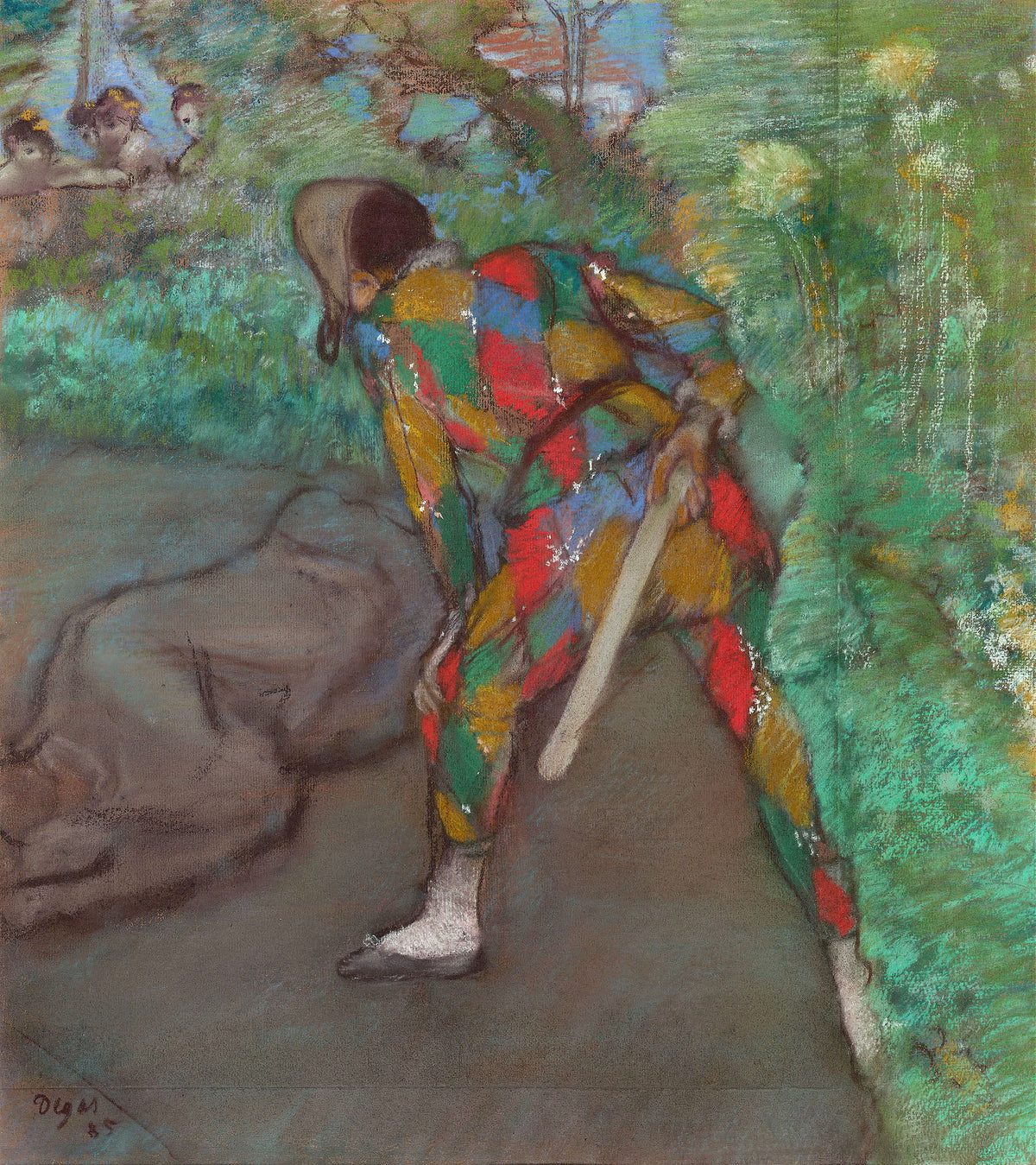 Edgar Degas — Harlequin | Fine Art Print