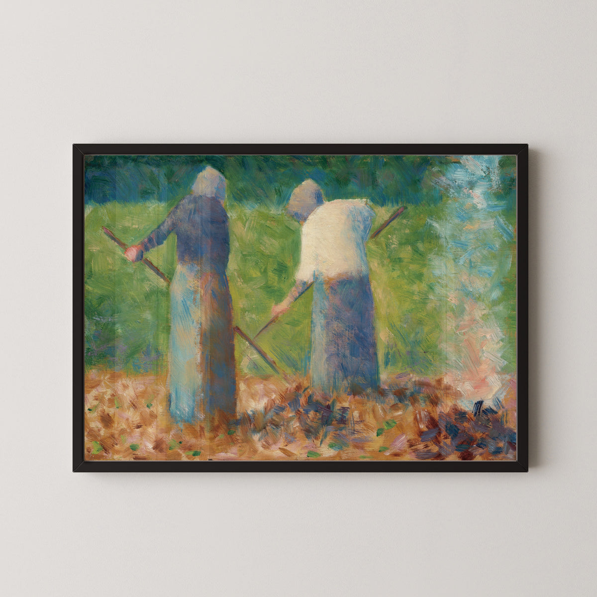 Georges Seurat — Haymakers at Montfermeil | Fine Art Print