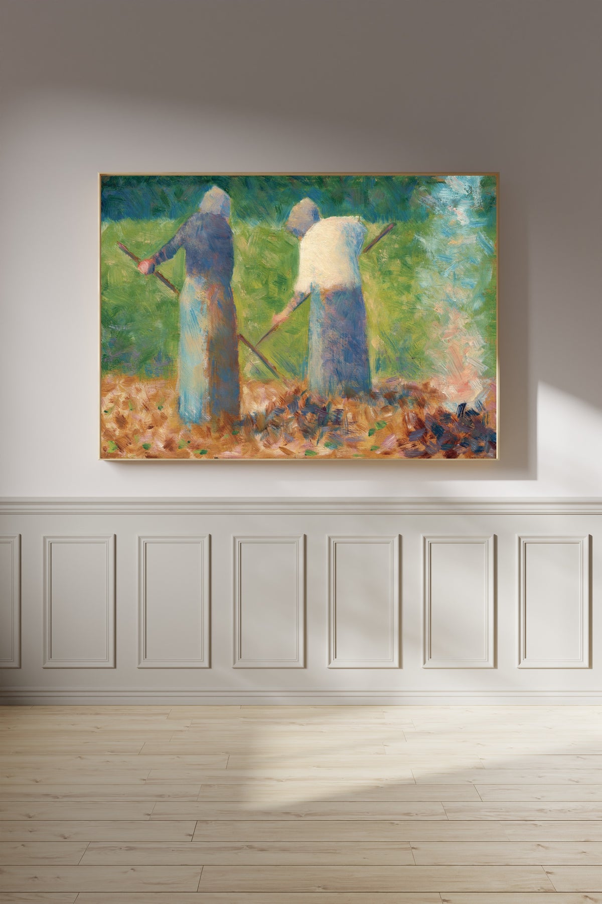 Georges Seurat — Haymakers at Montfermeil | Fine Art Print