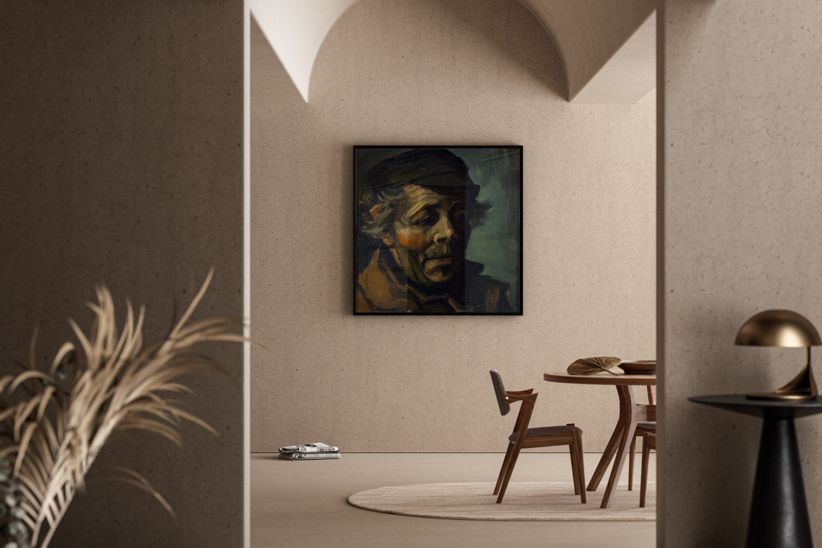 Vincent van Gogh — Head of a Peasant | Fine Art Print
