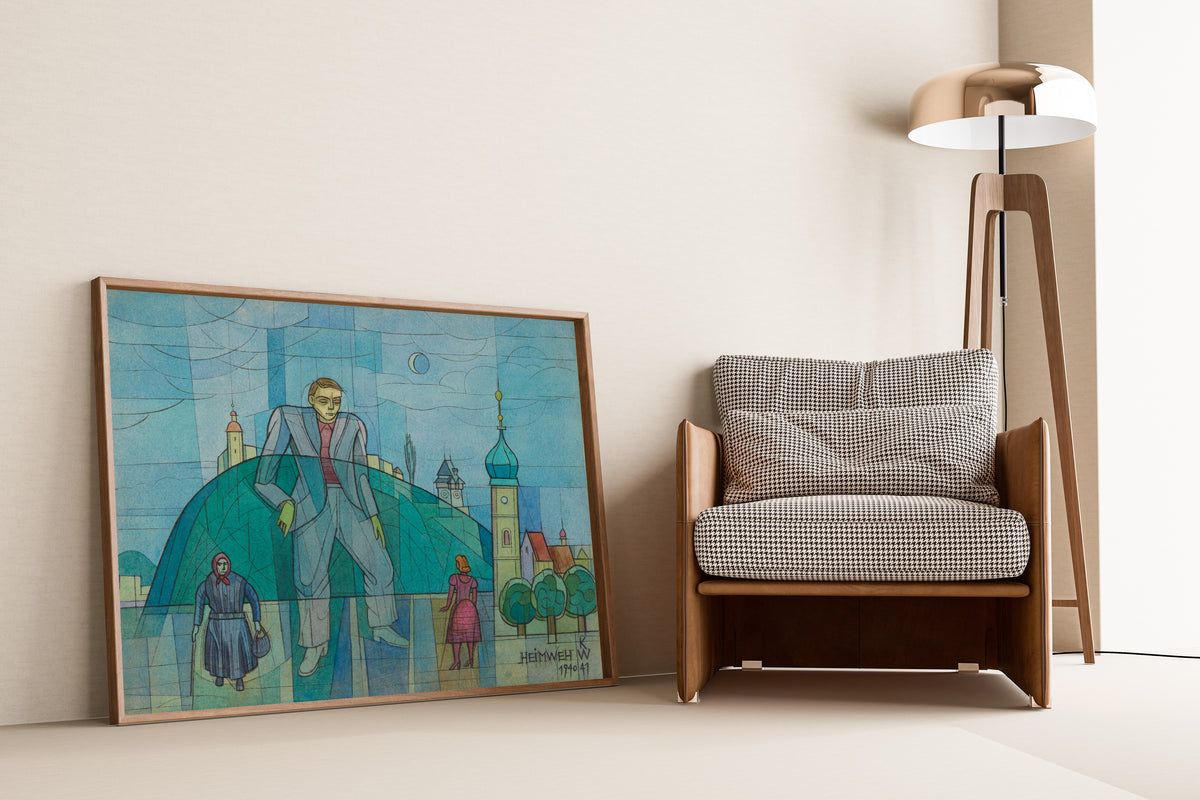 Karl Wiener — Heimweh (Homesickness) | Surreal Art Print