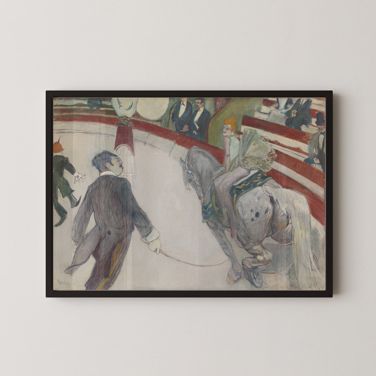 Henri de Toulouse-Lautrec — Equestrienne (At the Cirque Fernando) | Fine Art Print