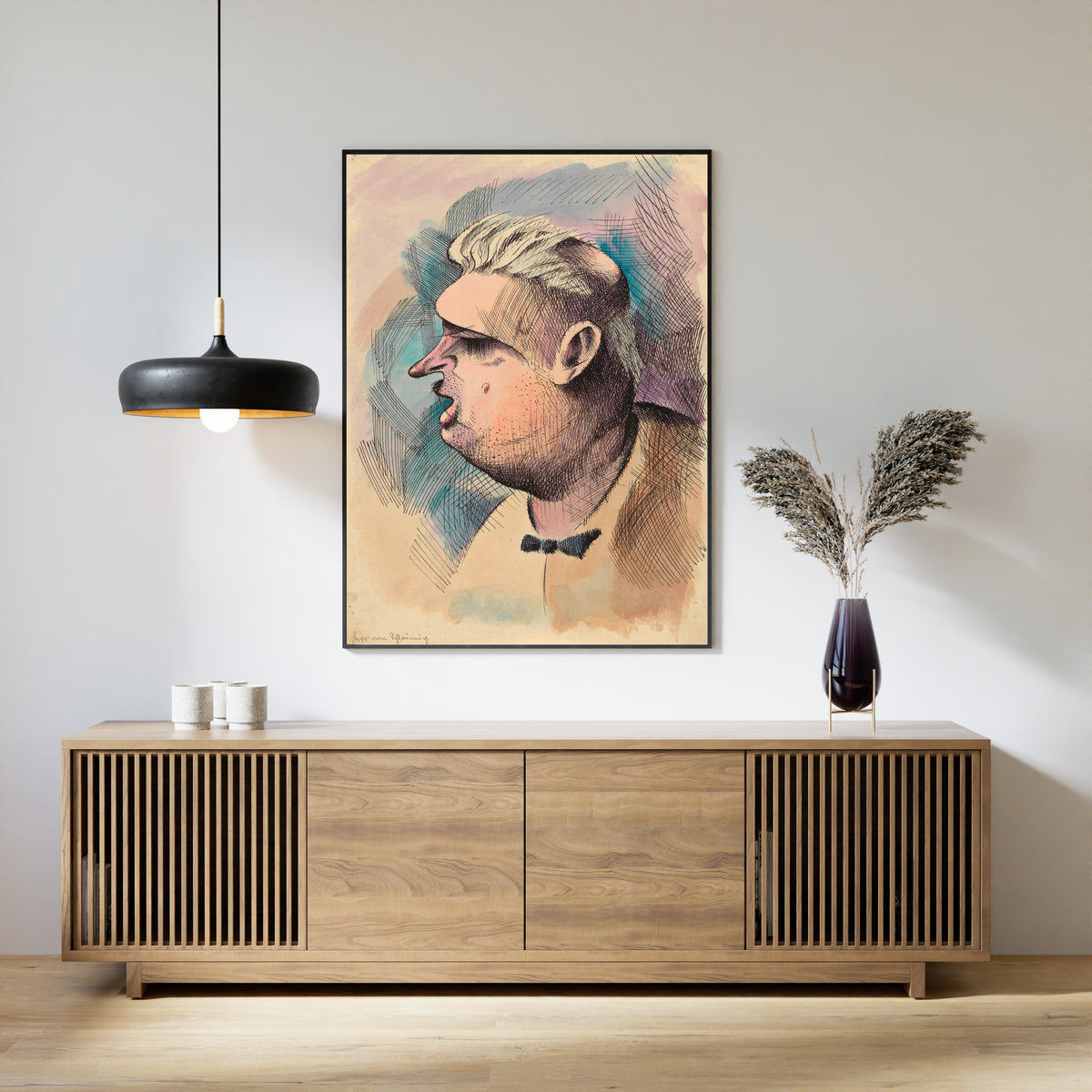 Karl Wiener — Herr von Schleimig (Mr von Slimy) | Modernist Art Print