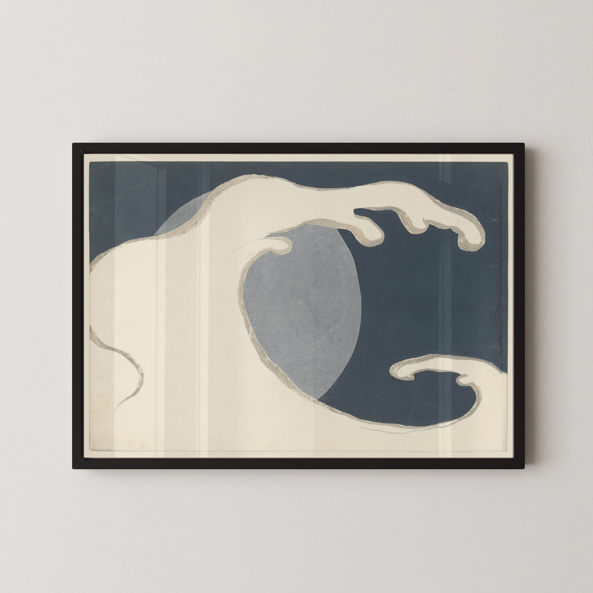 Kamisaka Sekka — High Wave (Hoge golf) | Japanese Woodblock Print