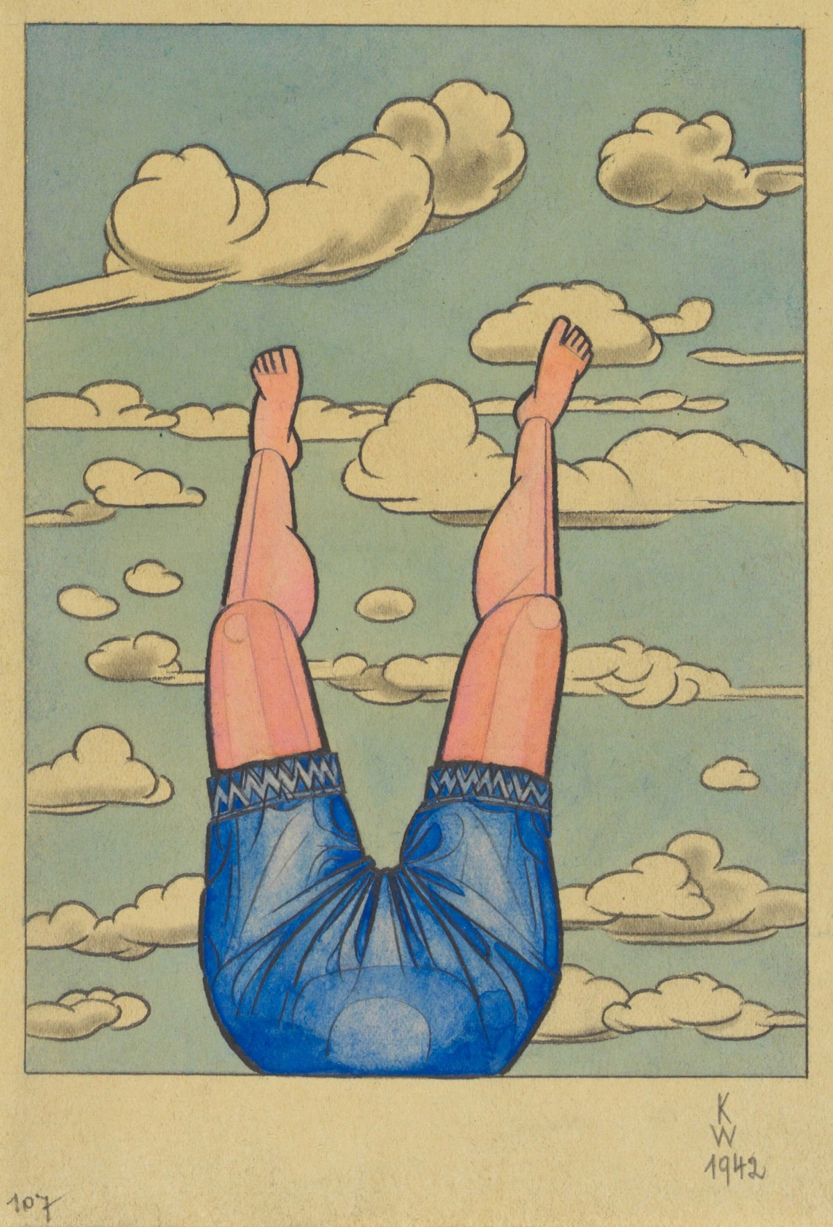 Karl Wiener — Himmelfahrt (Ascension) | Surreal Art Print