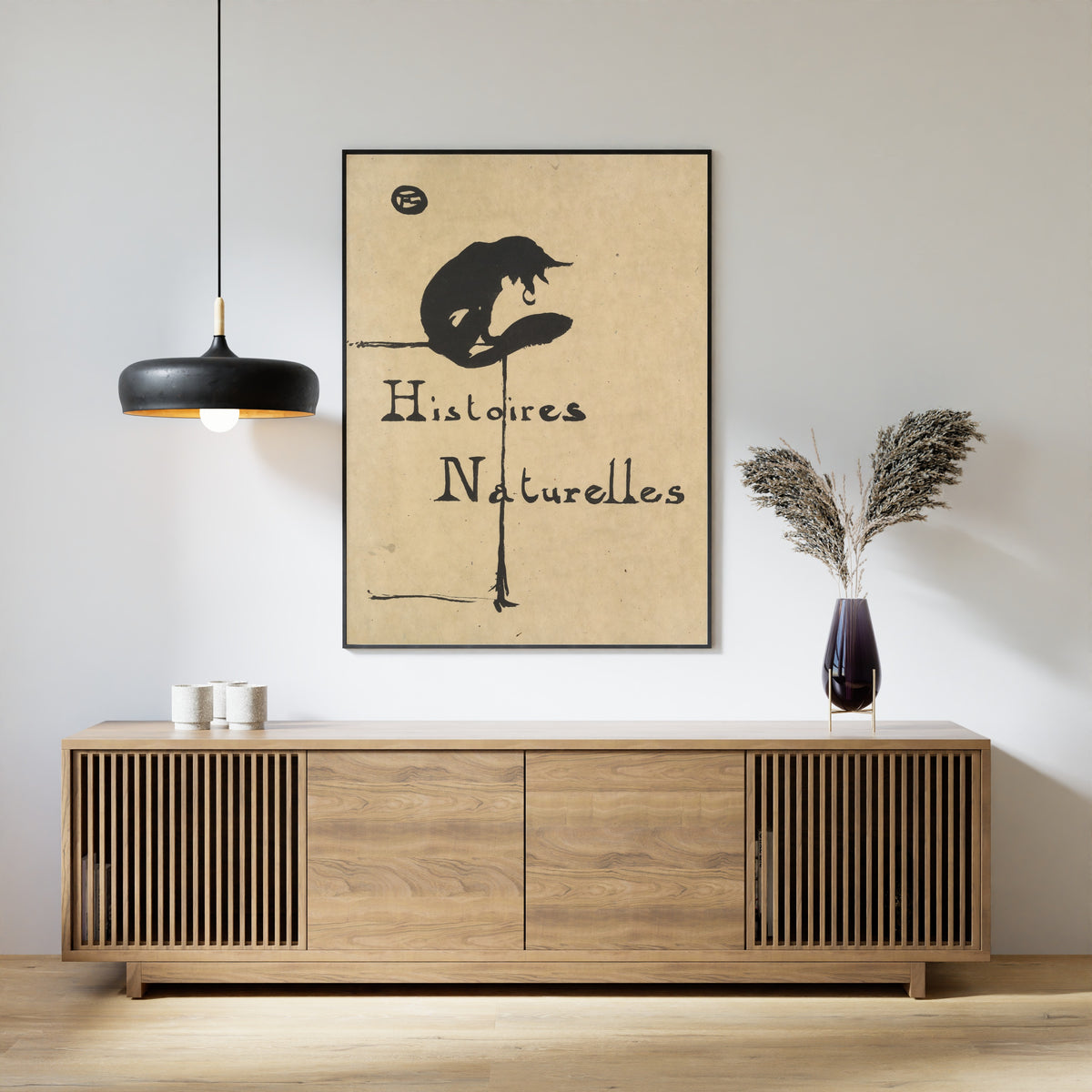 Henri de Toulouse-Lautrec — Histoires Naturelles: Title Page | Lithograph Print