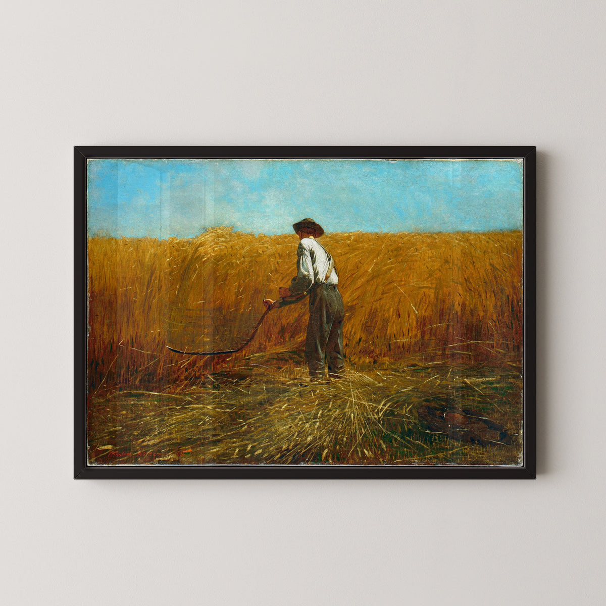 Winslow Homer — The Veteran in a New Field | Landscape Fine Art Print