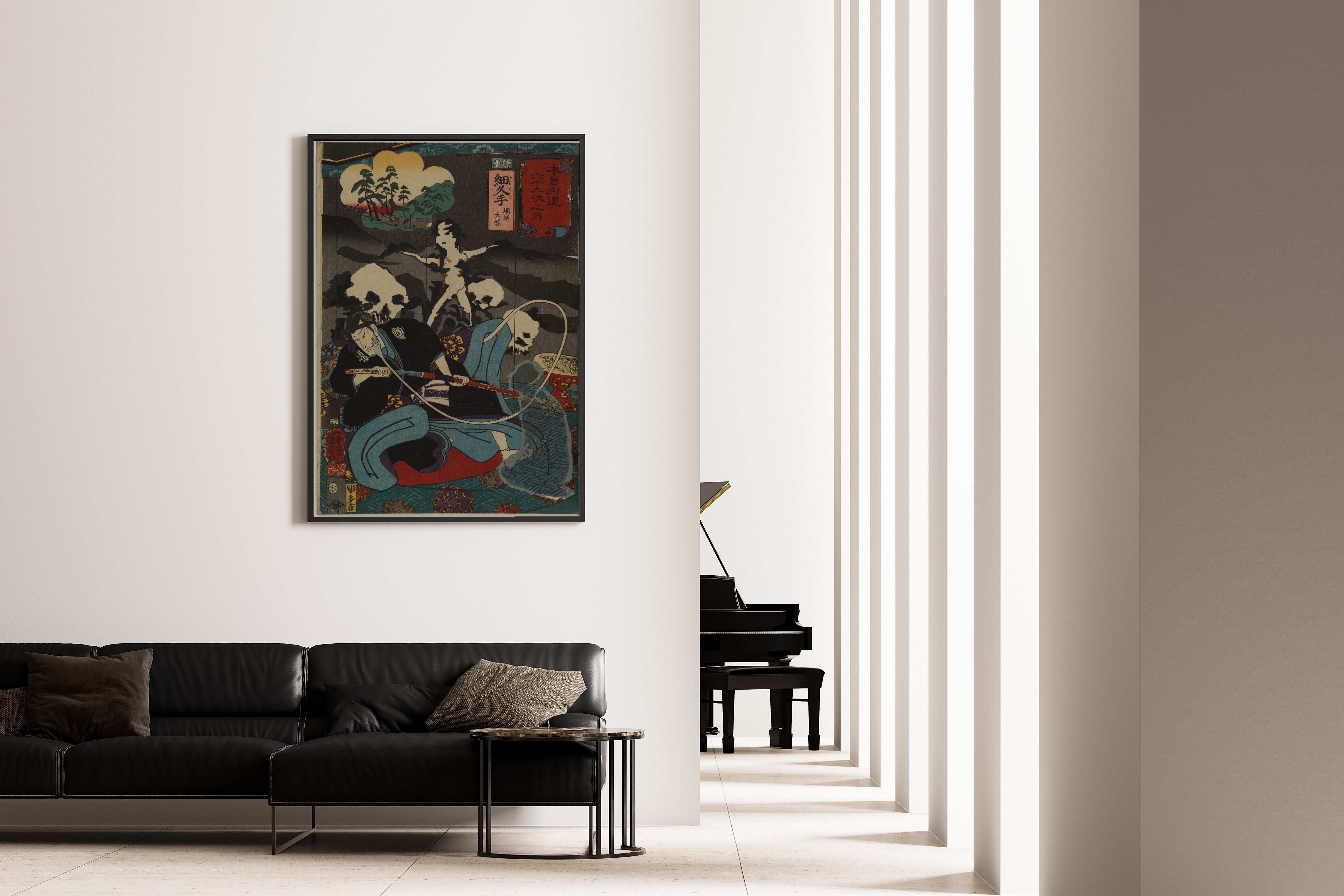 Utagawa Kuniyoshi — Hosokute — Lord Horikoshi | Japanese Woodblock Print (Ukiyo-e)