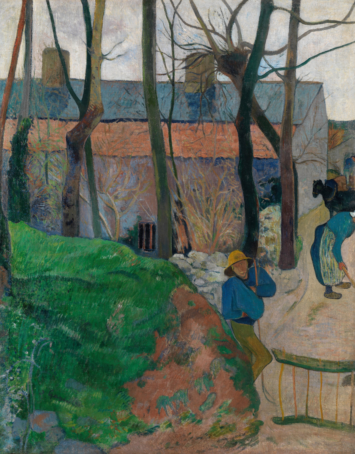 Paul Gauguin — Houses in Le Pouldu | Fine Art Print