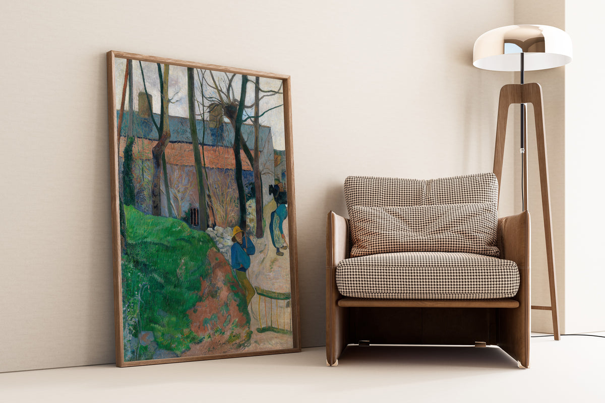 Paul Gauguin — Houses in Le Pouldu | Fine Art Print