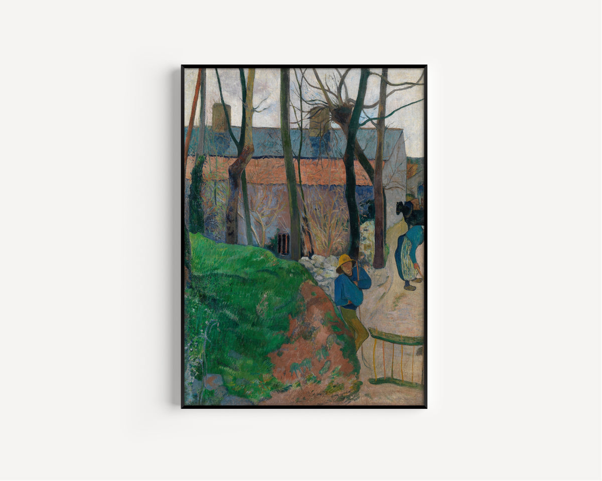 Paul Gauguin — Houses in Le Pouldu | Fine Art Print