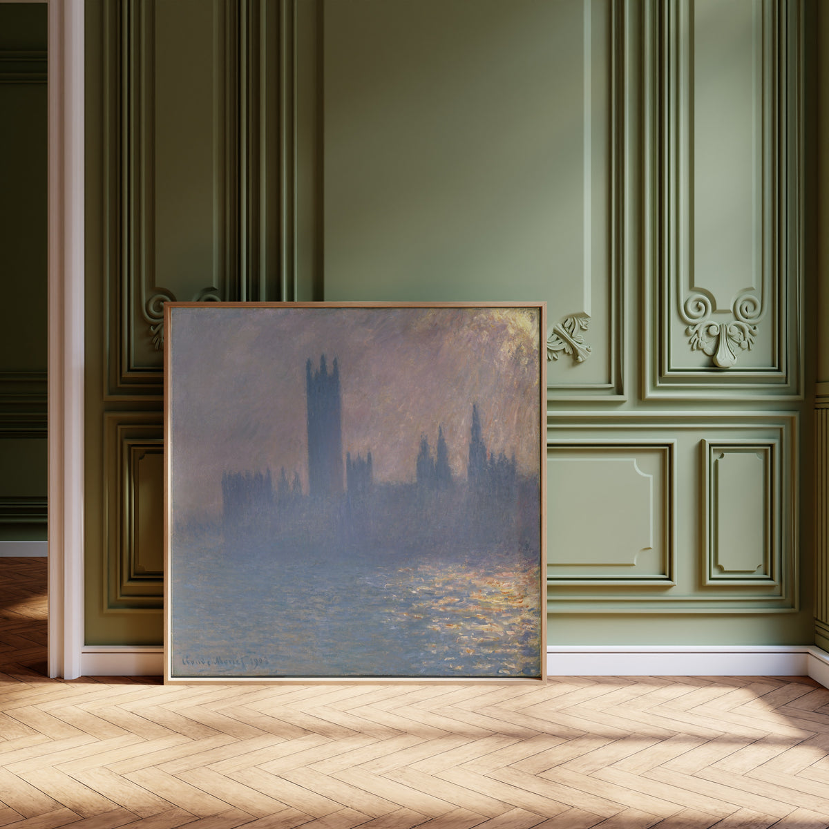 Claude Monet — Houses of Parliament, Sunlight Effect | Fine Art Print
