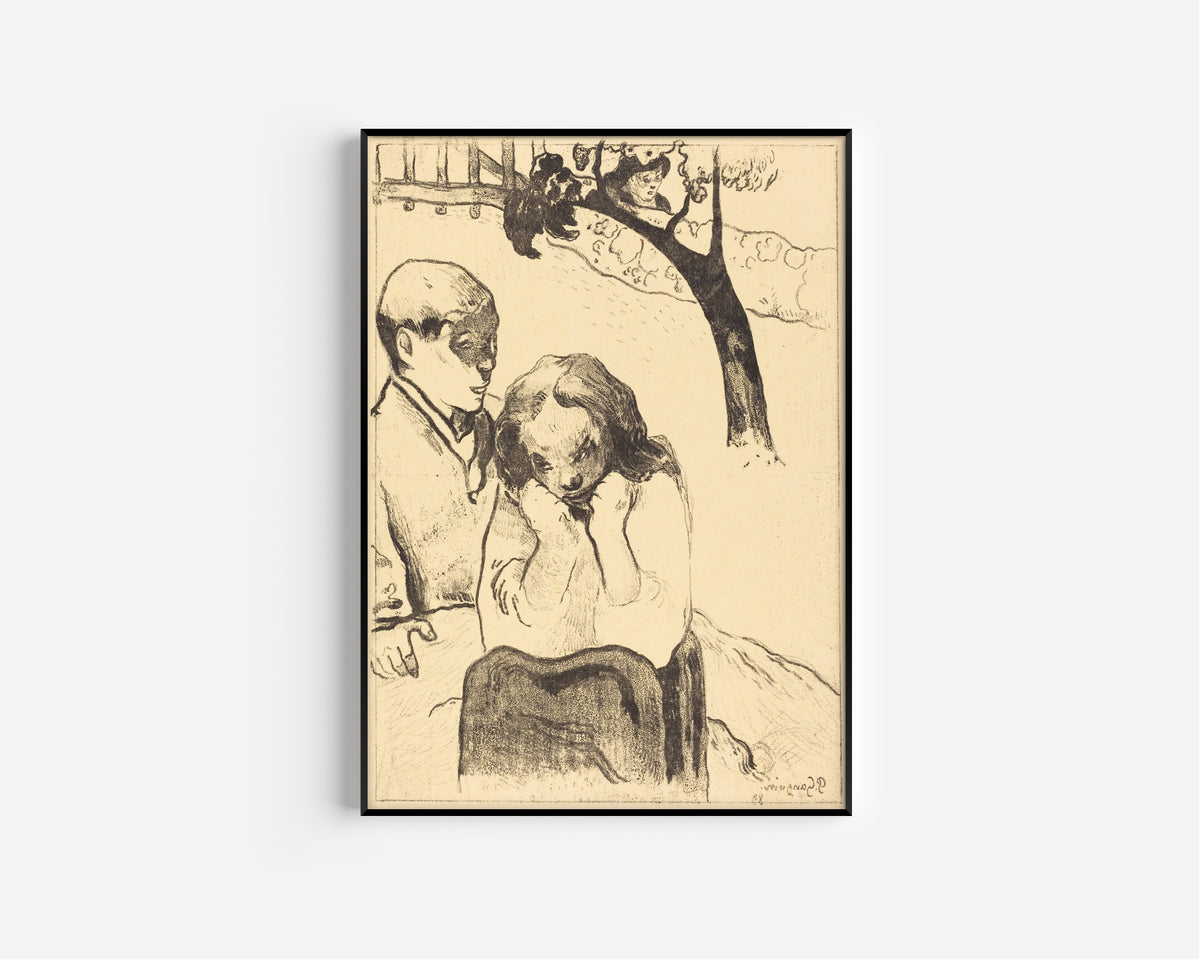 Paul Gauguin — Human Sorrow (Misères humaines) | Lithograph Print