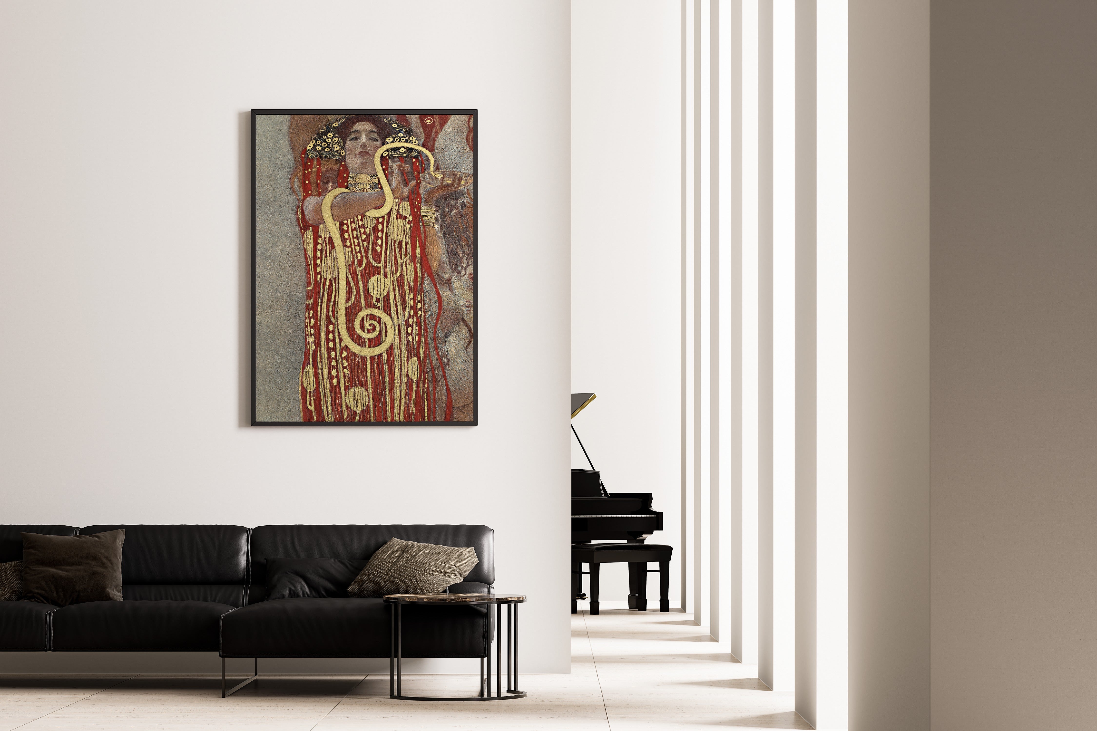 Gustav Klimt — Hygieia (detail from Medicine) | Fine Art Print