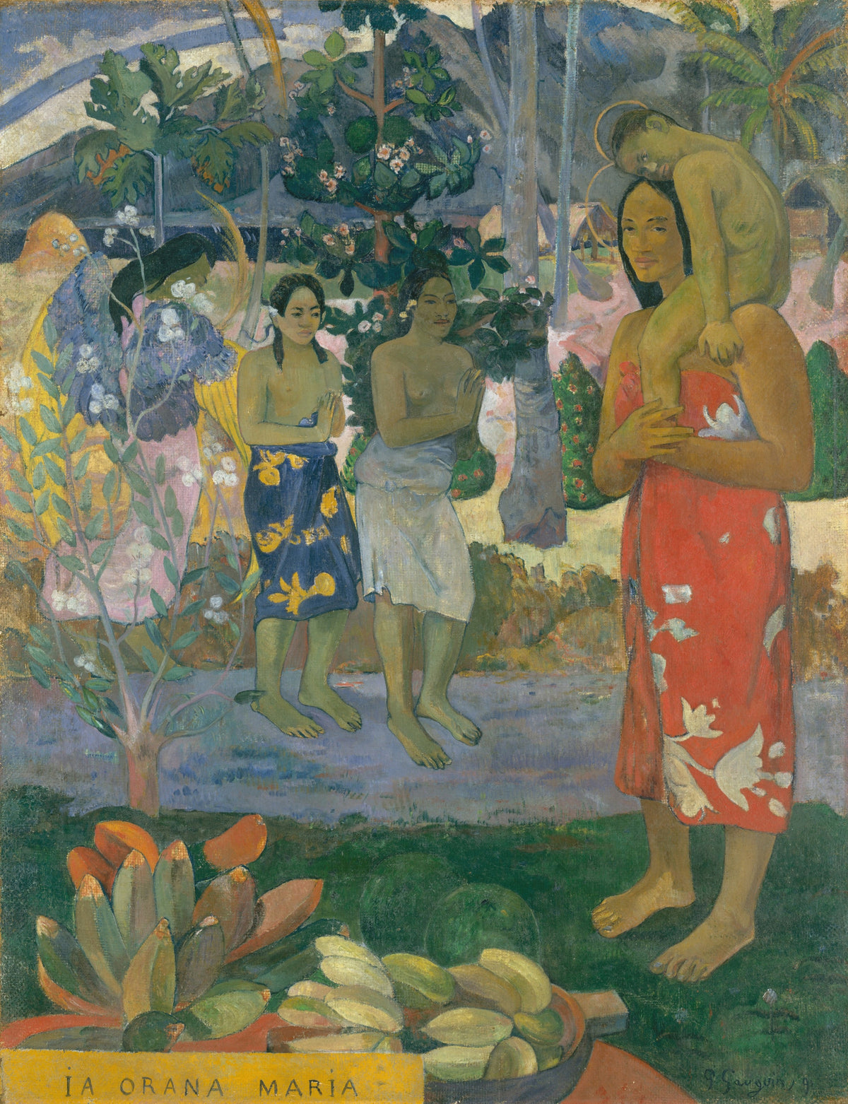 Paul Gauguin — Ia Orana Maria (Hail Mary) | Fine Art Print
