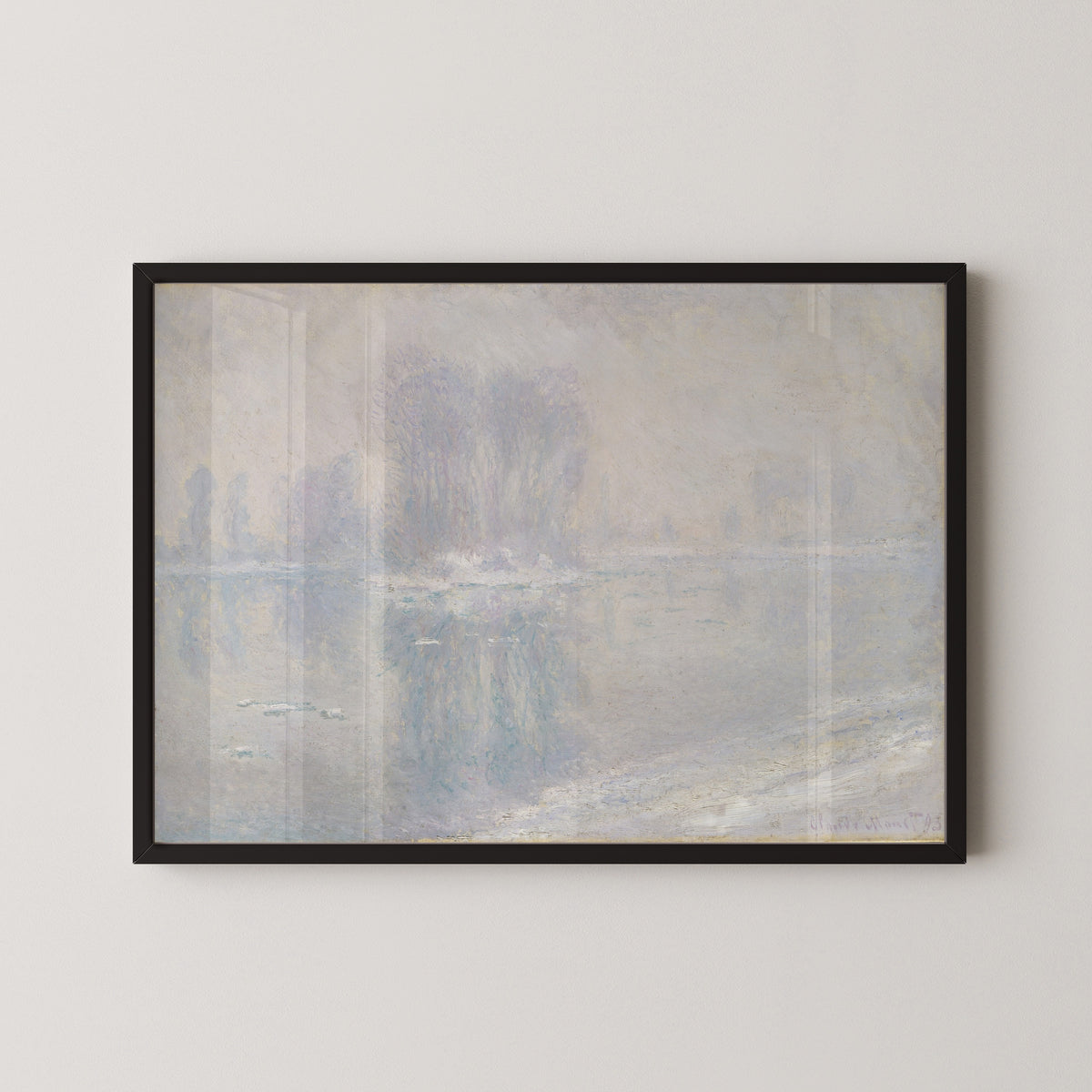 Claude Monet — Ice Floes | Fine Art Print