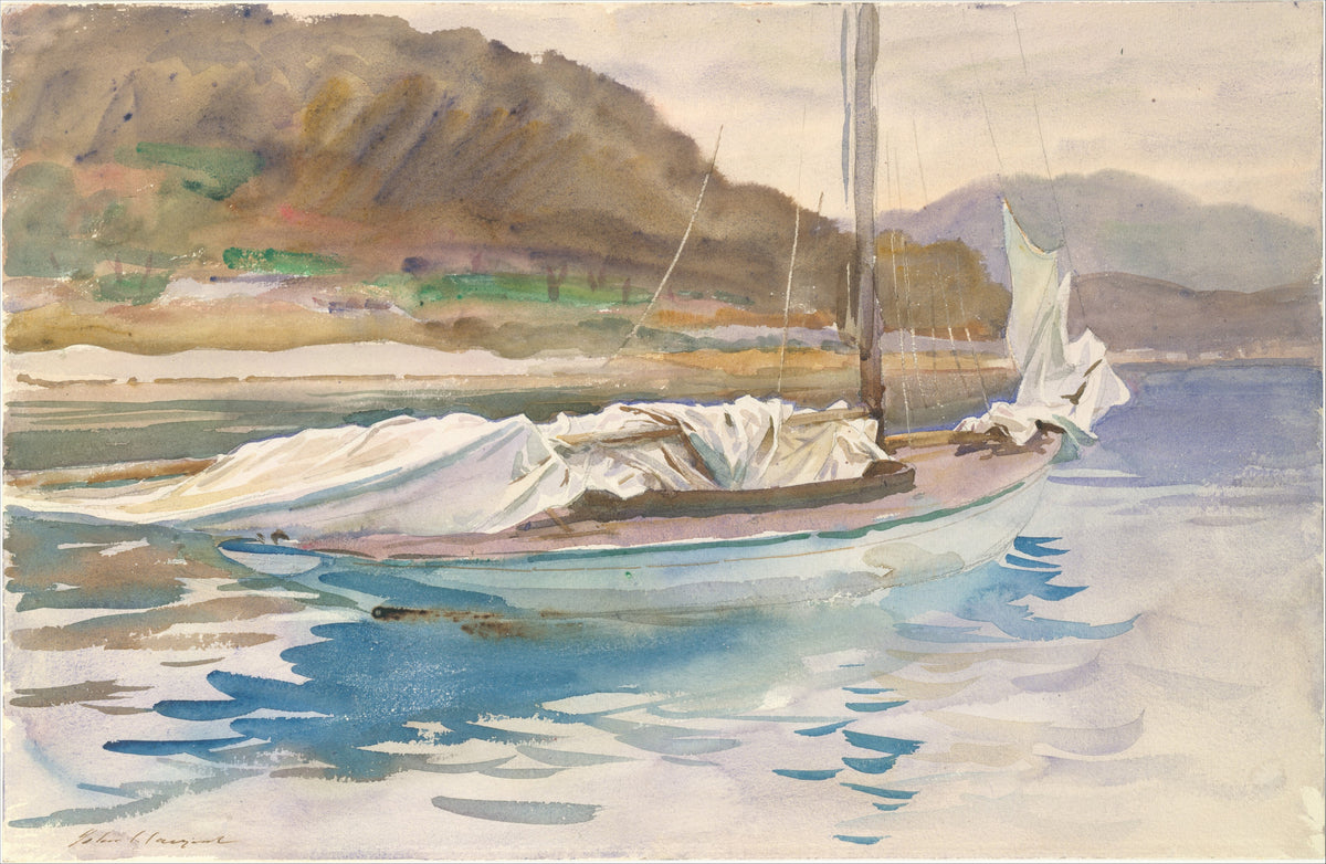 John Singer Sargent — Idle Sails | Fine Art Print