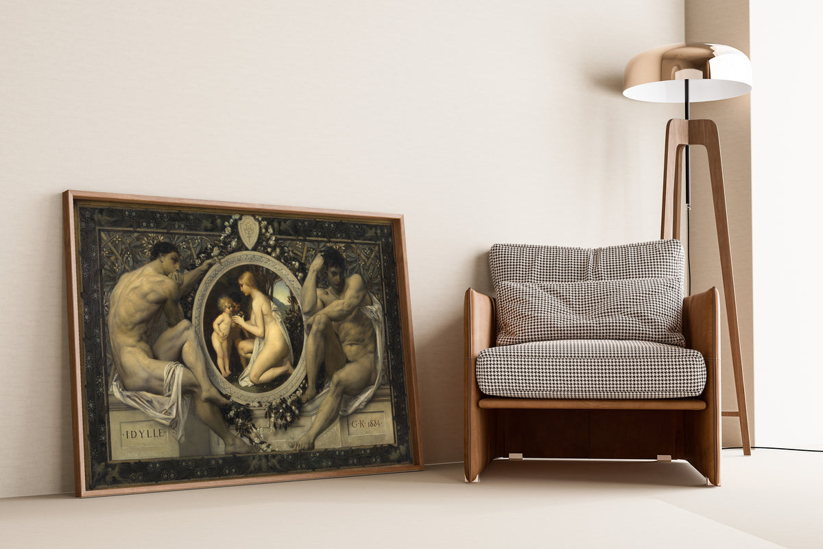 Gustav Klimt — Idyll (Idylle) | Fine Art Print