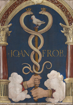 Hans Holbein the Younger — Impresa of the Basel Book Printer Johann Froben | Fine Art Print