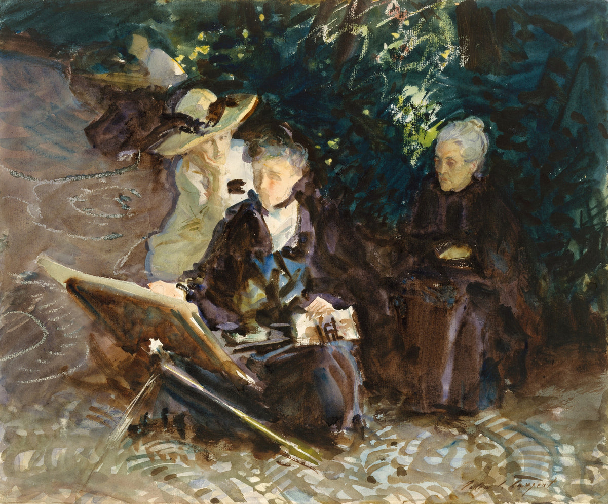 John Singer Sargent — In the Generalife | Fine Art Print
