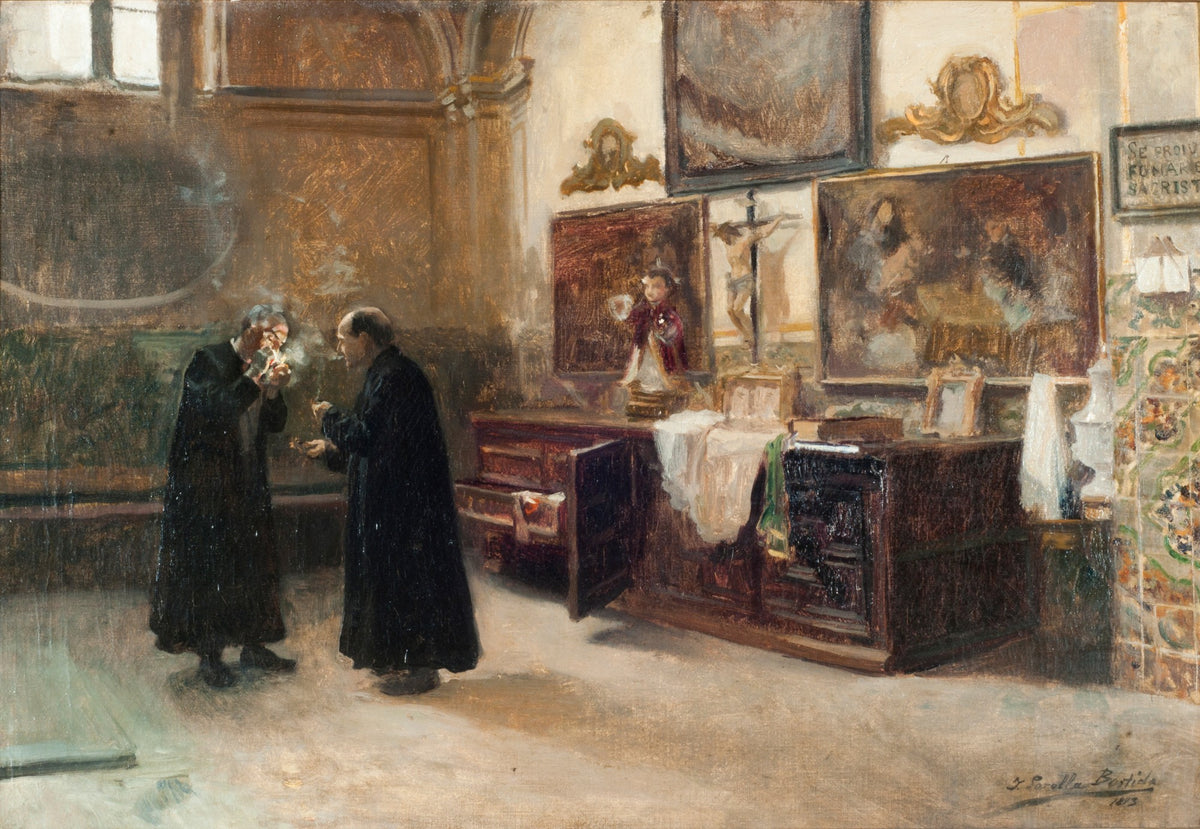 Joaquín Sorolla — In the Sacristy (En la sacristía) | Fine Art Print
