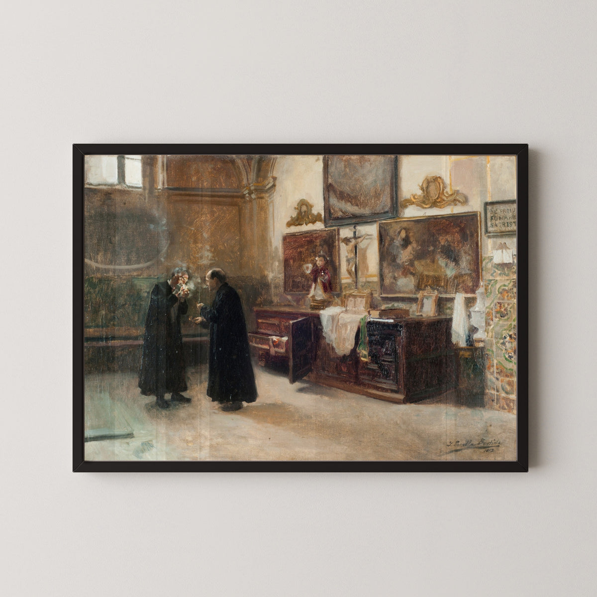 Joaquín Sorolla — In the Sacristy (En la sacristía) | Fine Art Print
