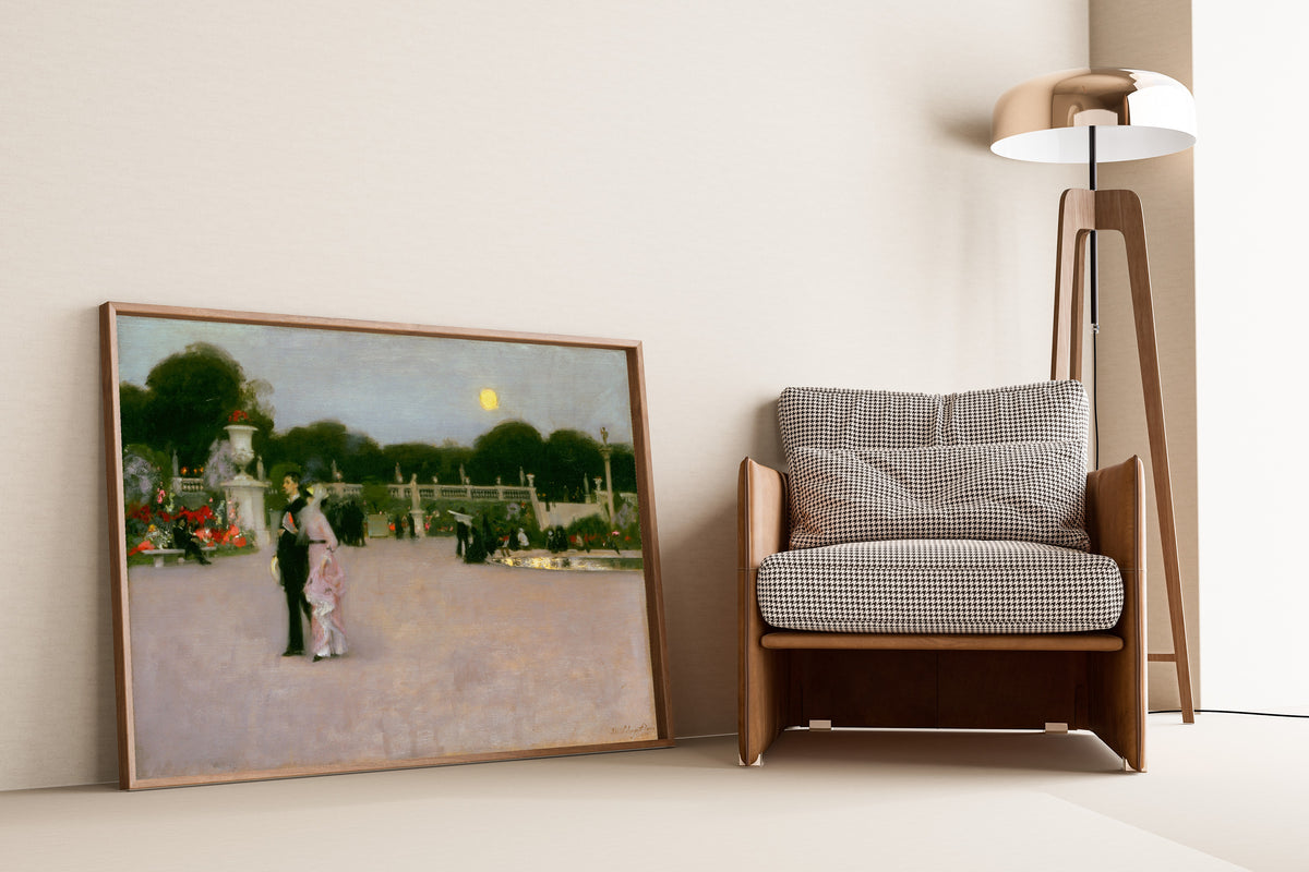 John Singer Sargent — In the Luxembourg Gardens | Fine Art Print