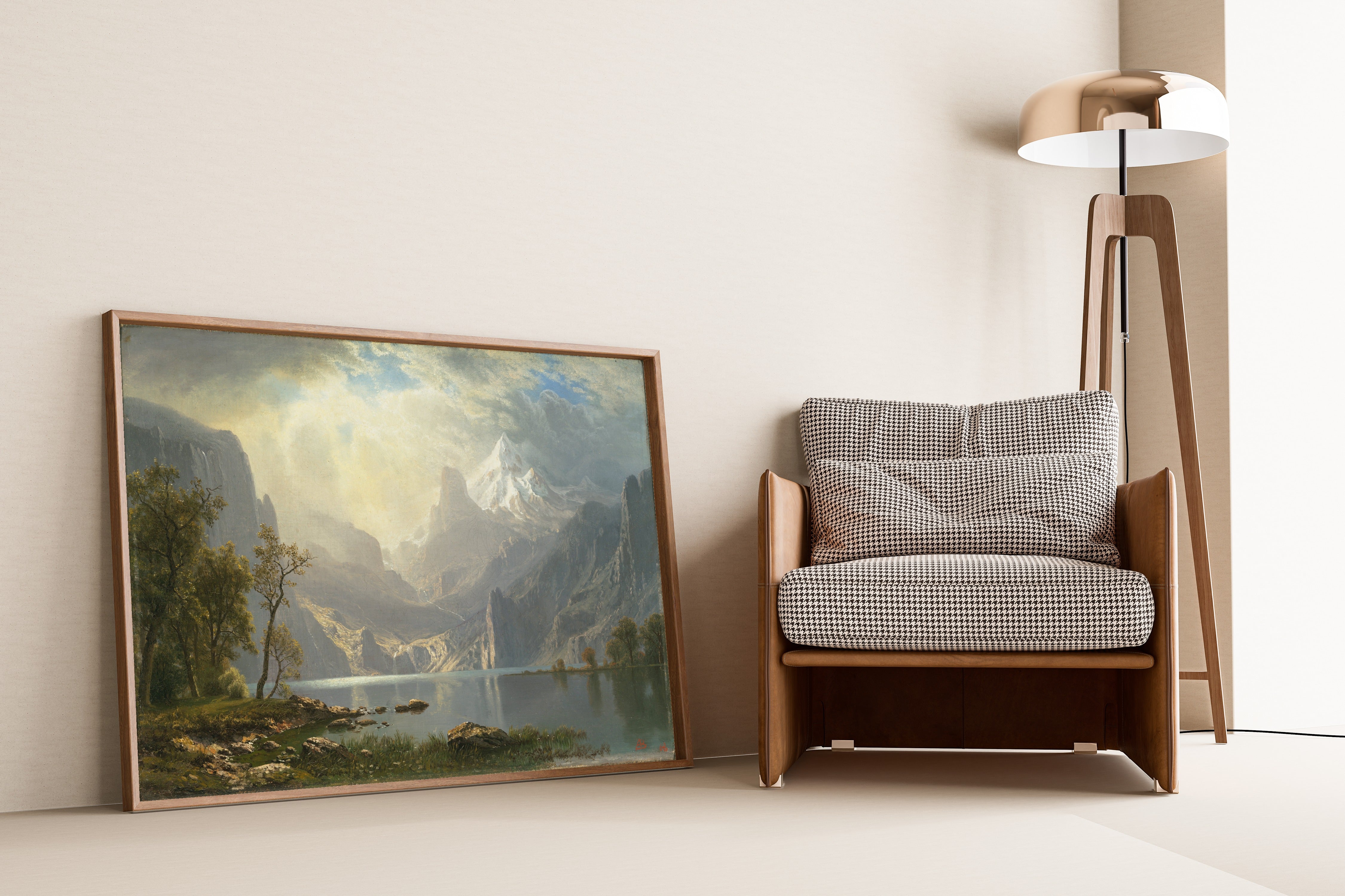 Albert Bierstadt — In the Sierras | Landscape Fine Art Print
