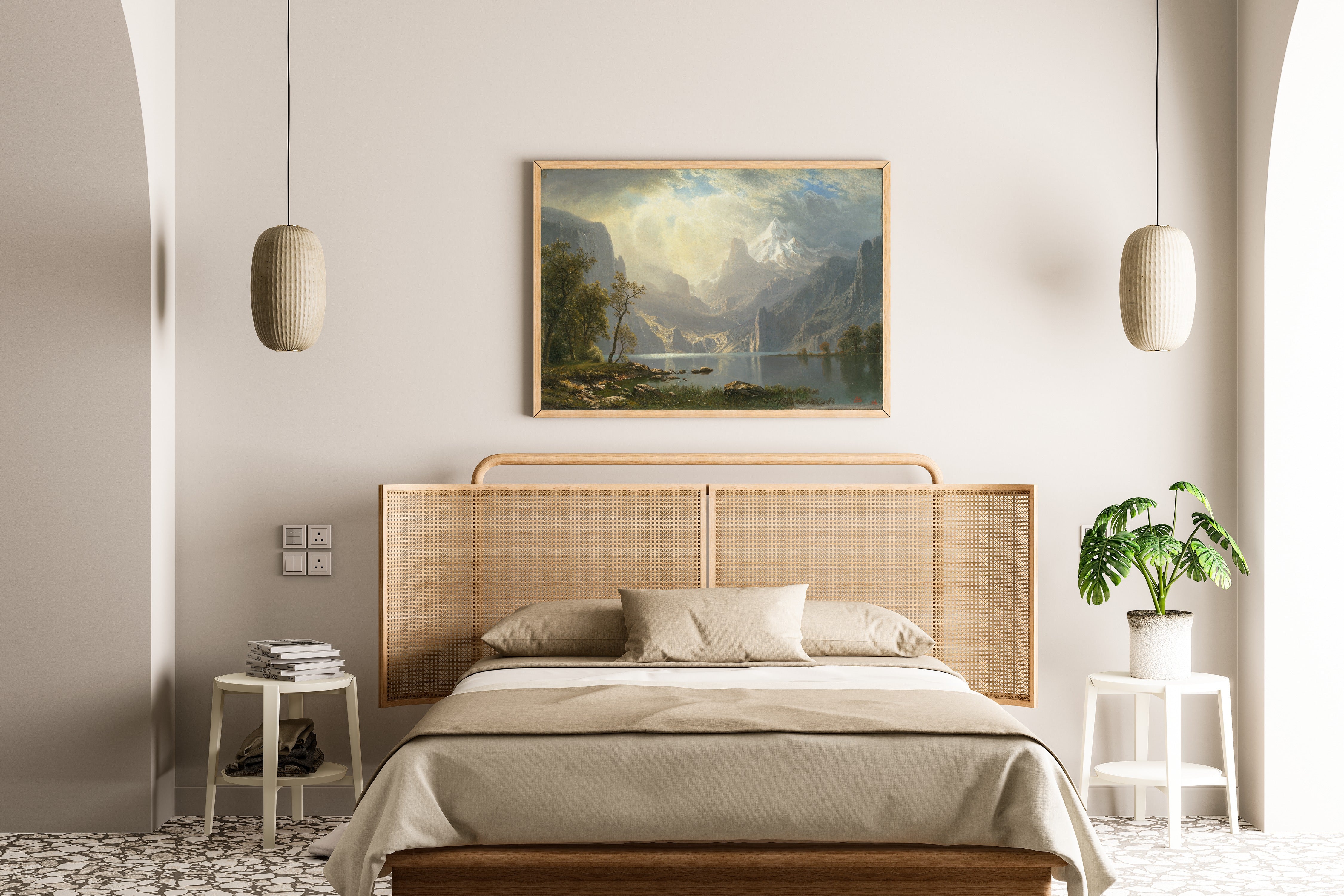 Albert Bierstadt — In the Sierras | Landscape Fine Art Print