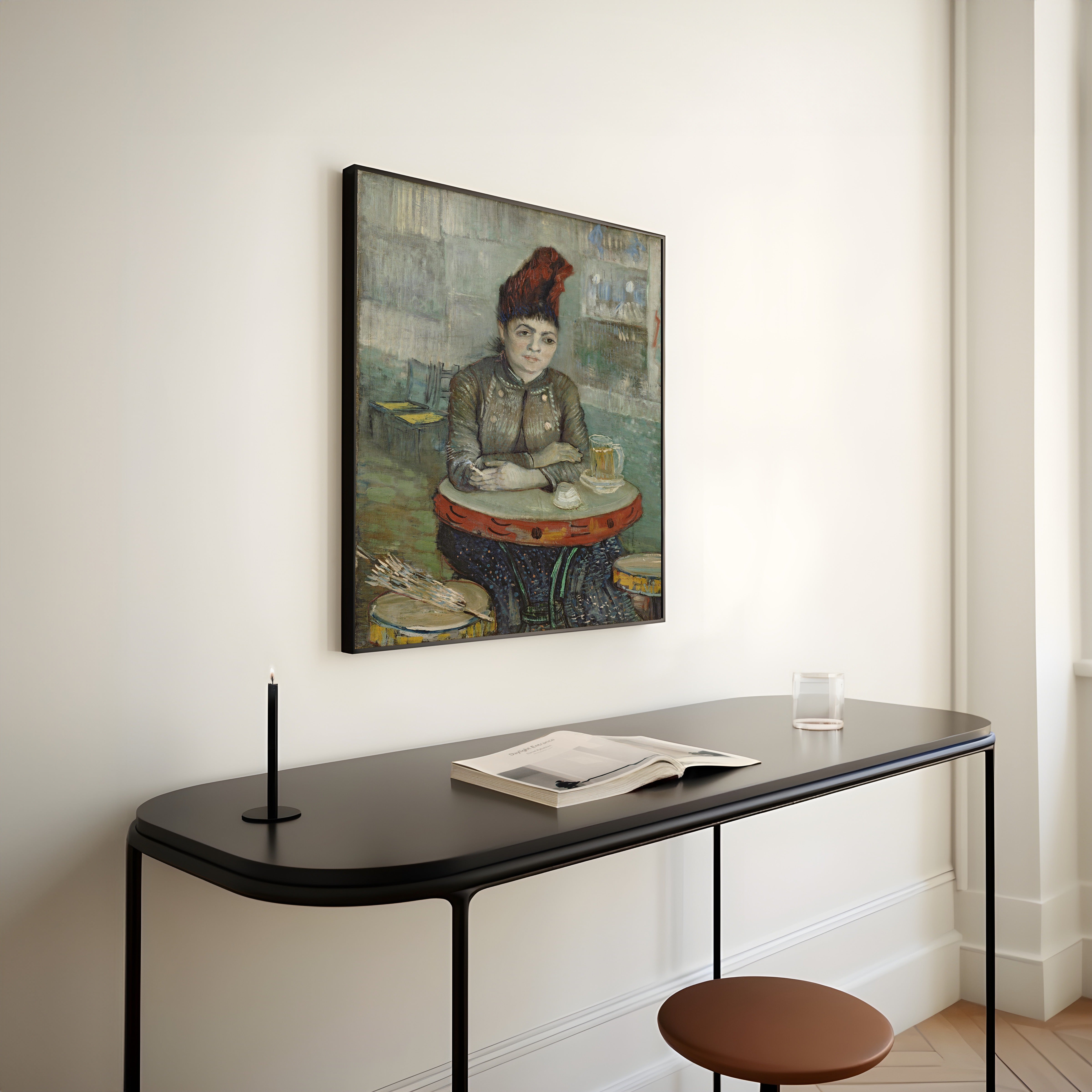 Vincent van Gogh — Agostina Segatori Sitting in the Café du Tambourin | Fine Art Print
