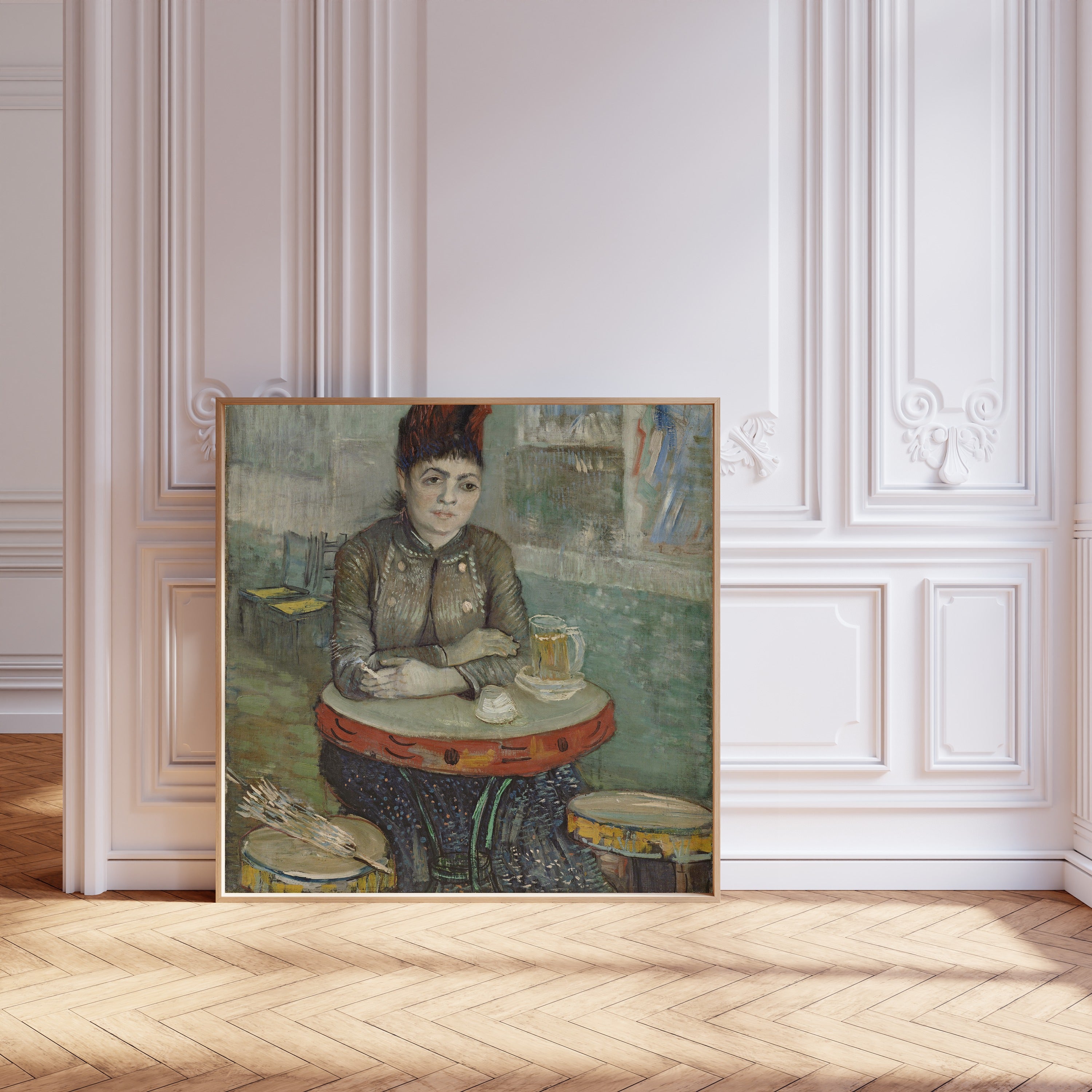 Vincent van Gogh — Agostina Segatori Sitting in the Café du Tambourin | Fine Art Print