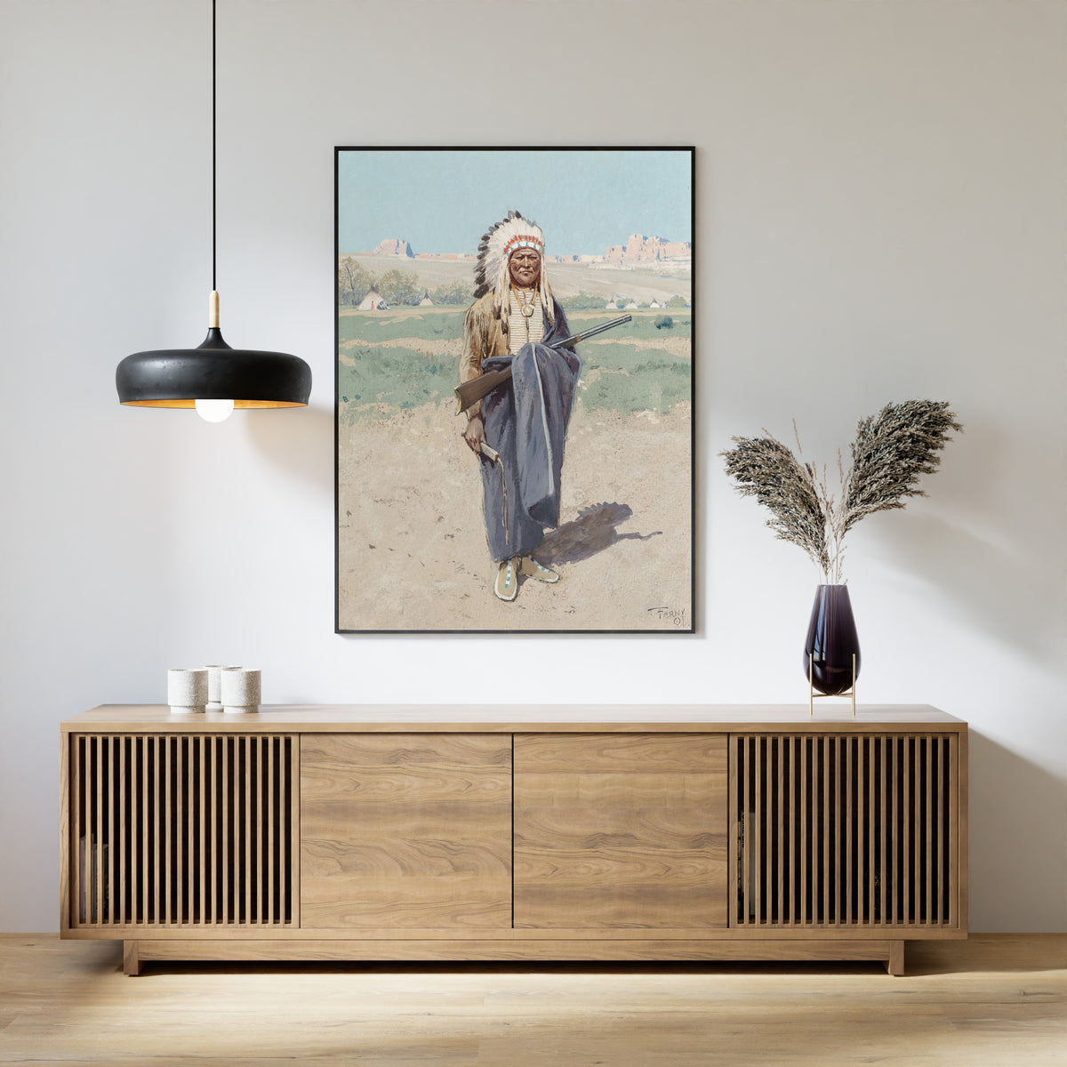 Henry Farny — Indian Chief | Western Art Print