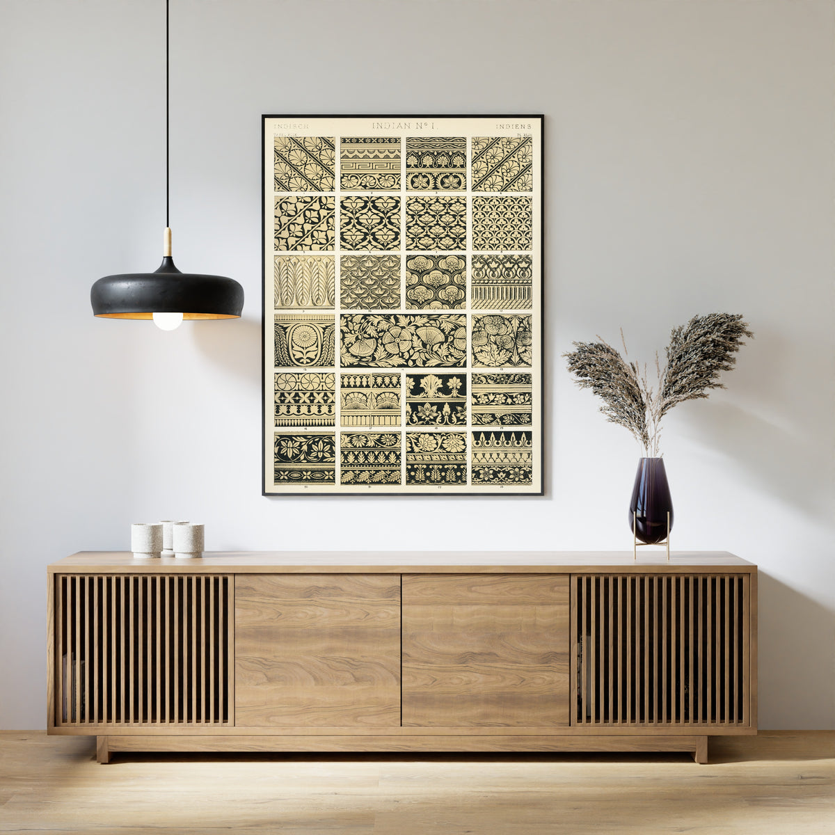 Owen Jones — Indian No. 1 | Grammar of Ornament Design Print