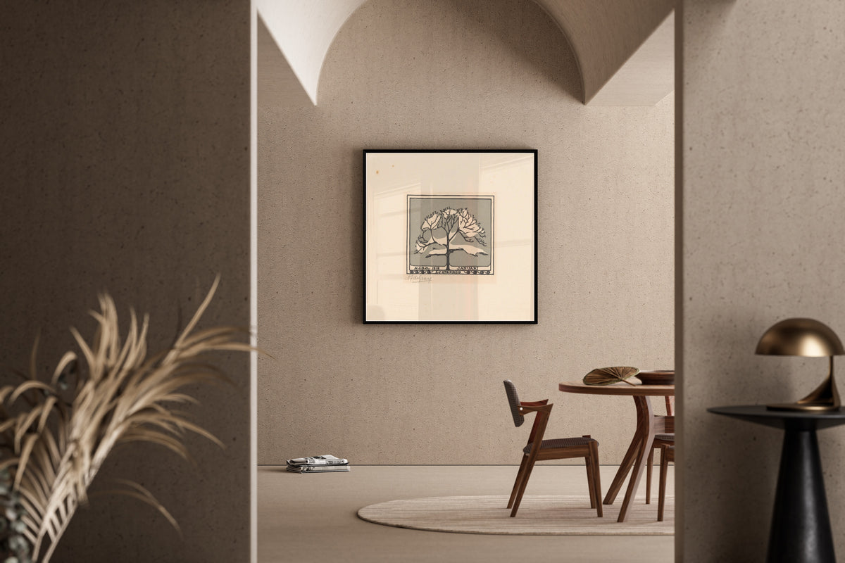 Julie de Graag — January | Woodcut Print
