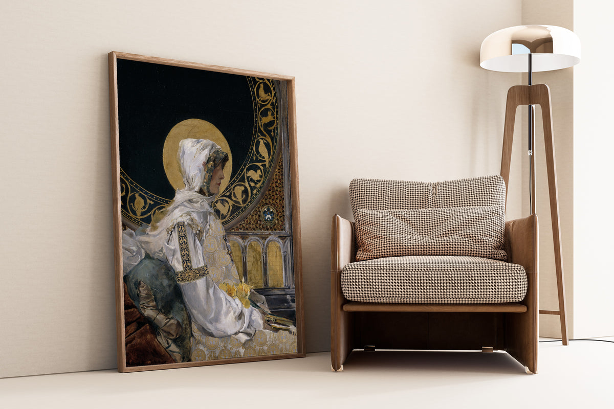 Joaquín Sorolla — Saint in Prayer (Santa en oración) | Fine Art Print