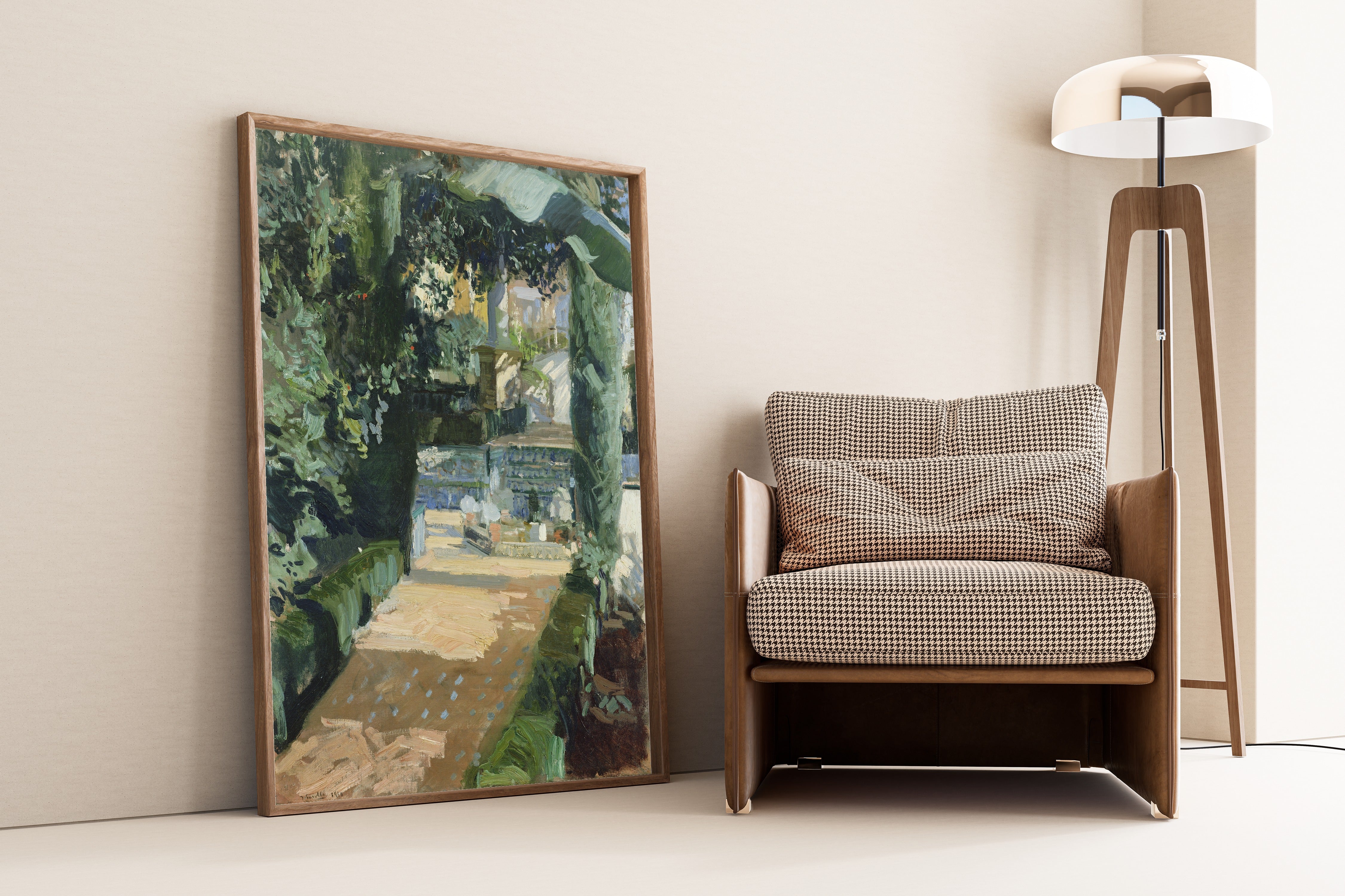 Joaquín Sorolla — Court of the Dances, Alcázar of Seville | Fine Art Print