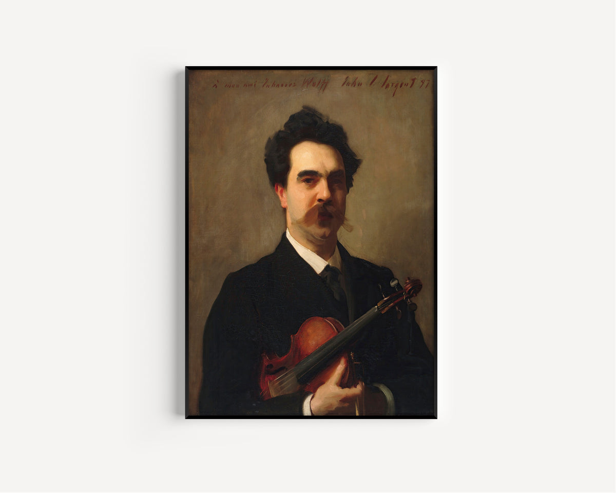 John Singer Sargent — Johannes Wolff | Fine Art Print