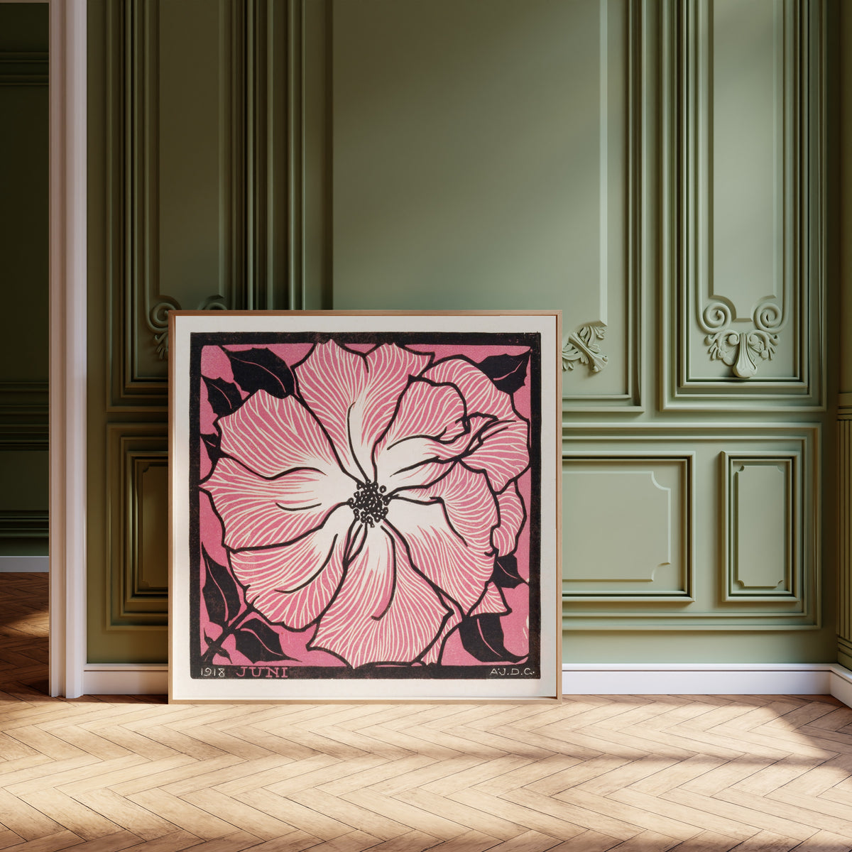 Julie de Graag — Juni | Woodcut Print