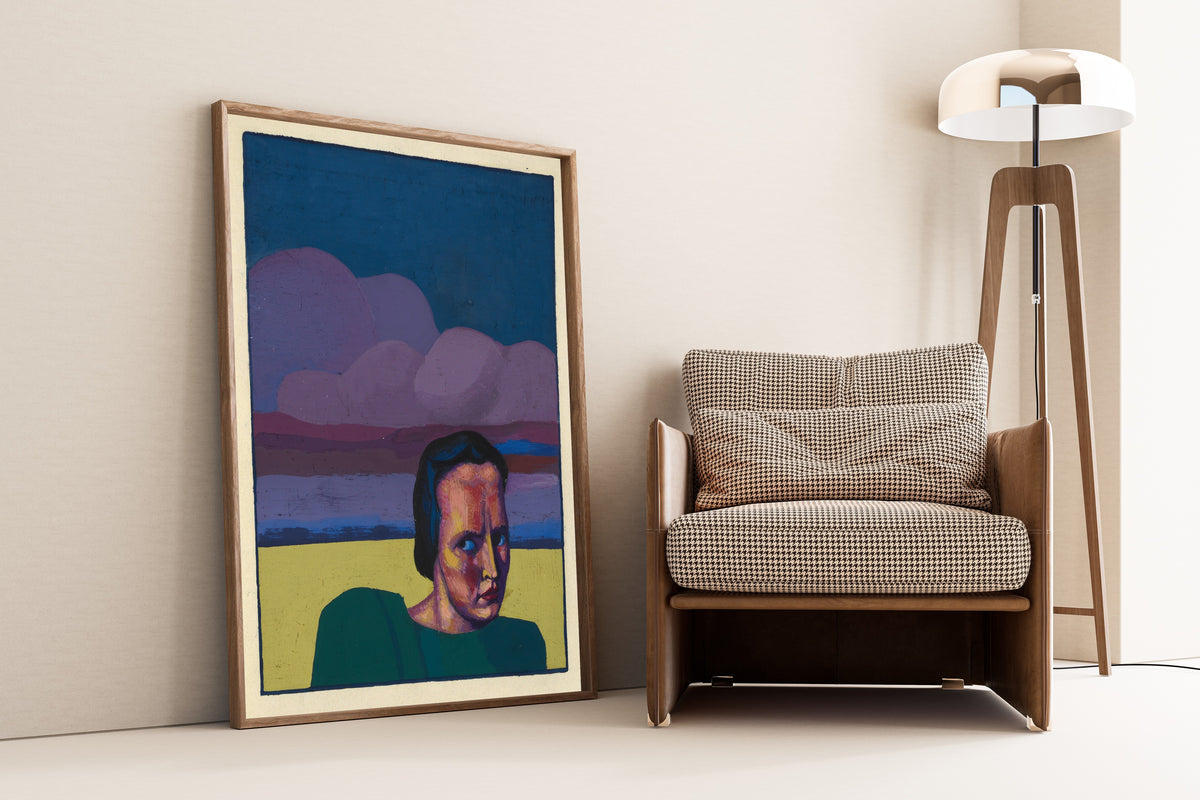 Karl Wiener — Karfreitag (Good Friday, Female Portrait) | Expressionist Art Print