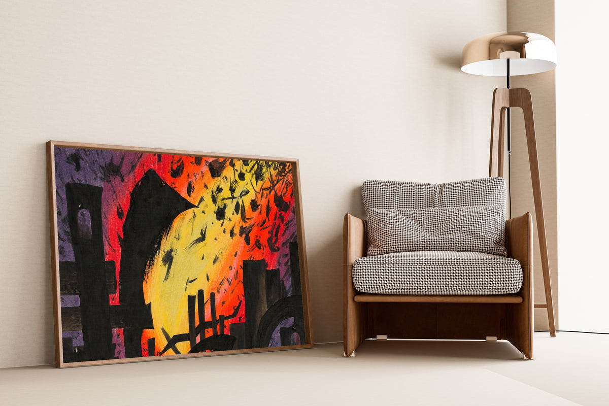 Karl Wiener — Katastrophe (Catastrophe) | Expressionist Art Print