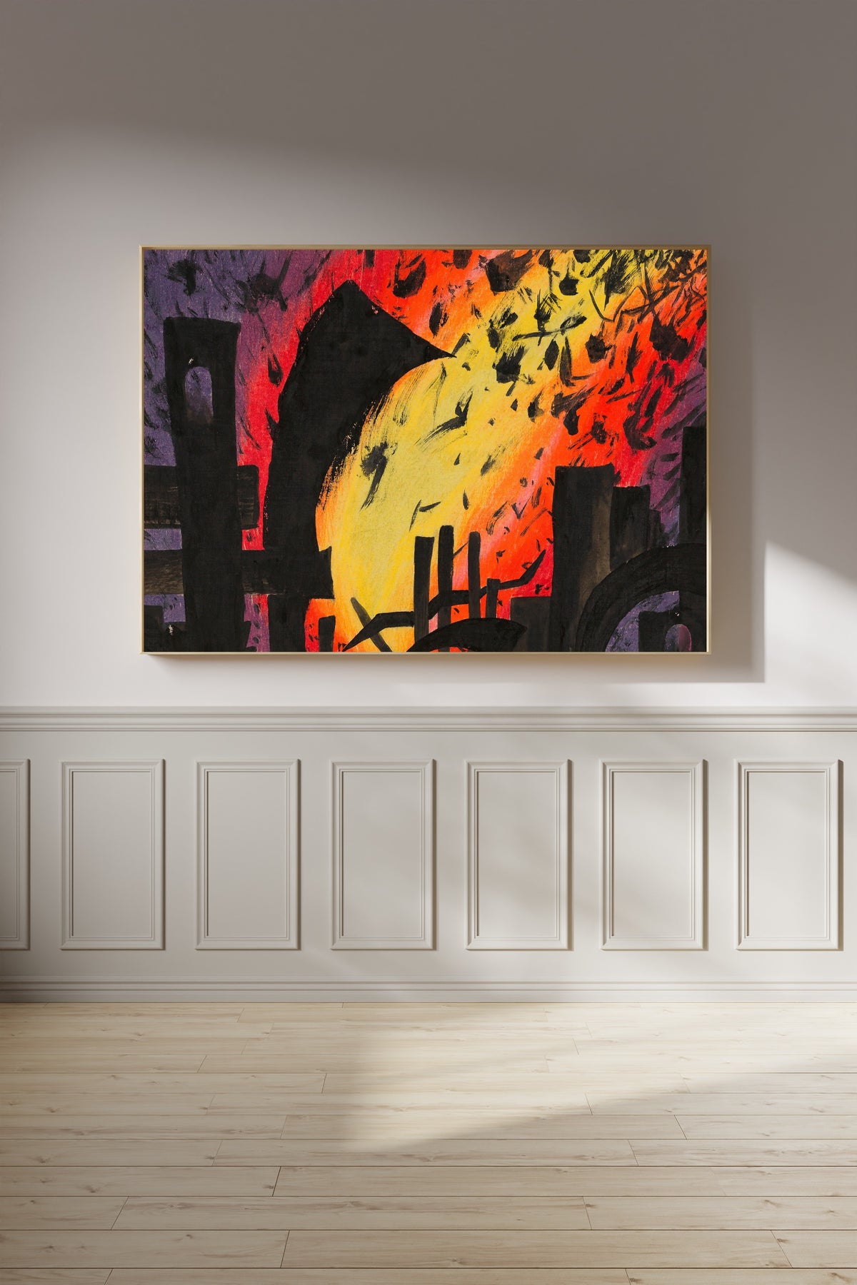 Karl Wiener — Katastrophe (Catastrophe) | Expressionist Art Print
