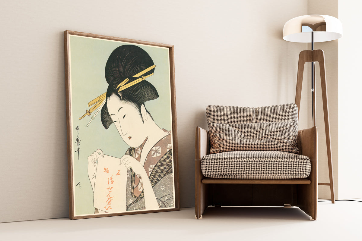 Kitagawa Utamaro — Crackers, Special Feature of the Shop | Japanese Woodblock Print (Ukiyo-e)