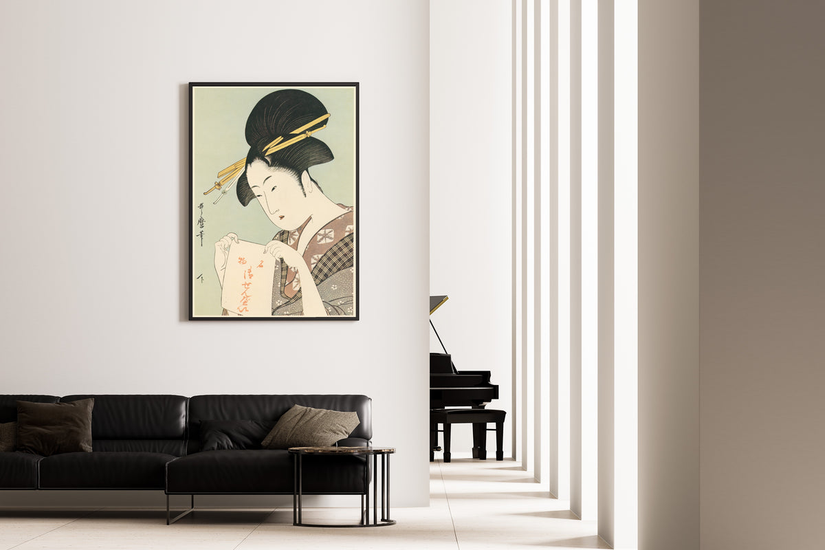 Kitagawa Utamaro — Crackers, Special Feature of the Shop | Japanese Woodblock Print (Ukiyo-e)