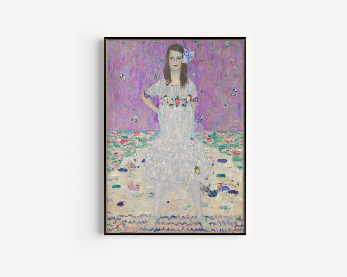 Gustav Klimt — Portrait of Mäda Primavesi | Fine Art Print