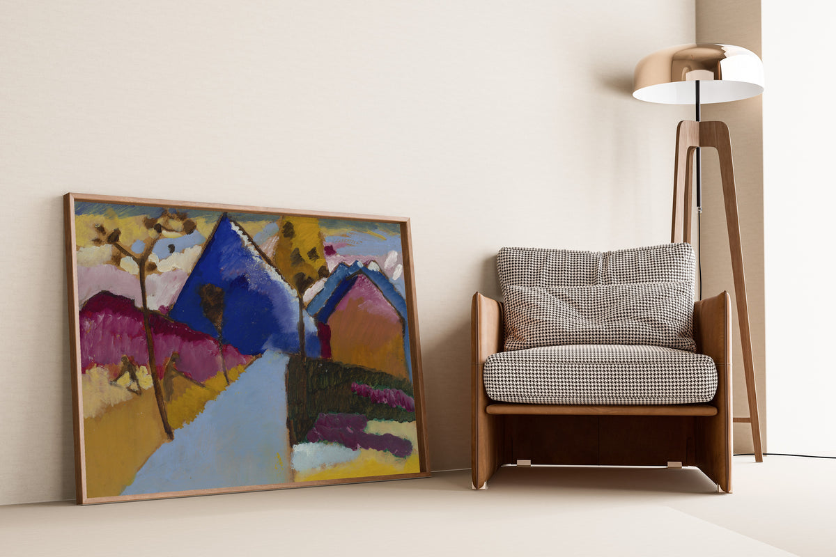 Wassily Kandinsky — Kochel - Straight Street | Expressionist Fine Art Print