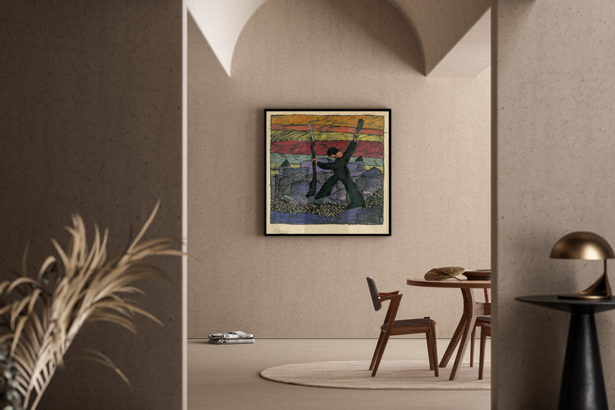 Karl Wiener — Krieg (War) | Expressionist Art Print