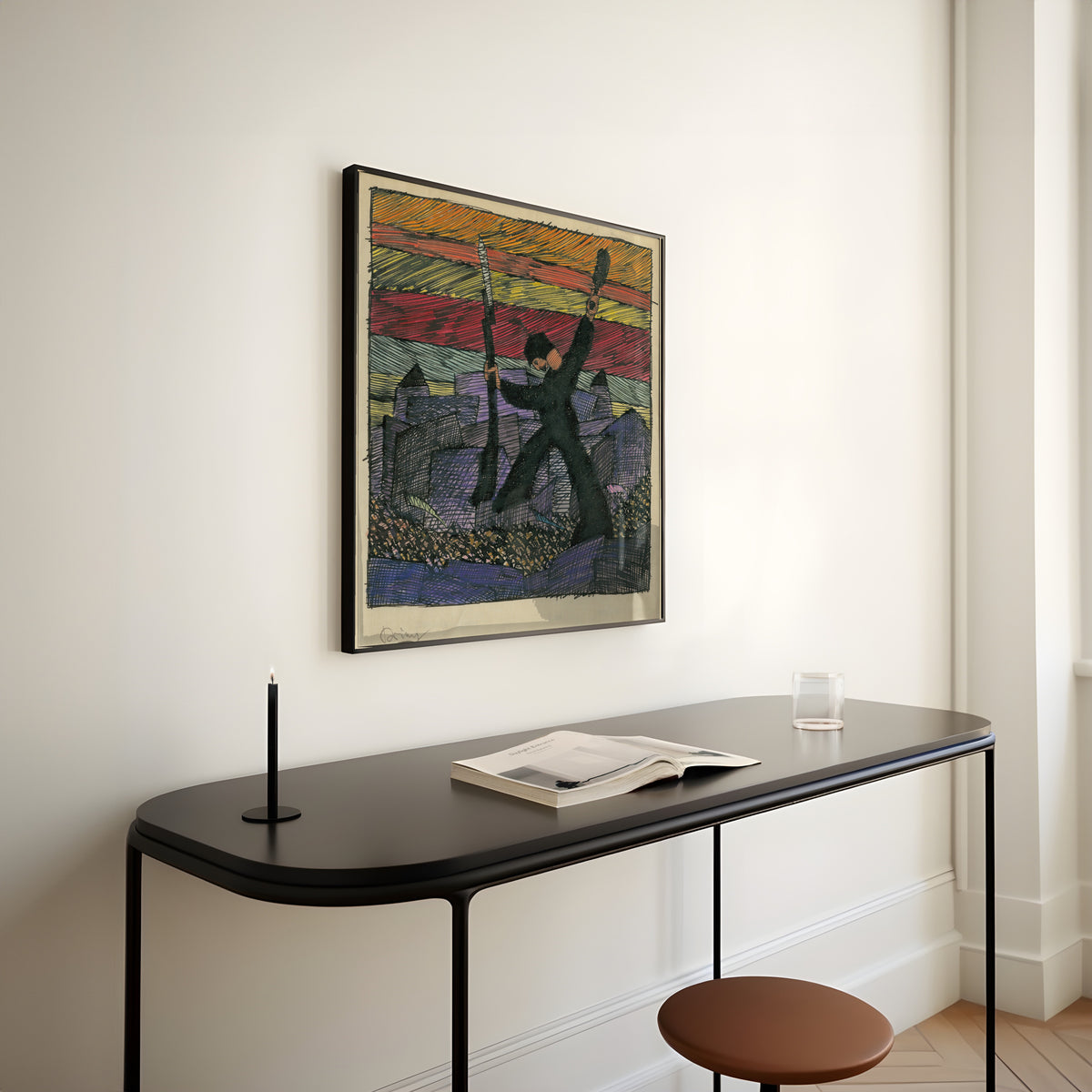 Karl Wiener — Krieg (War) | Expressionist Art Print